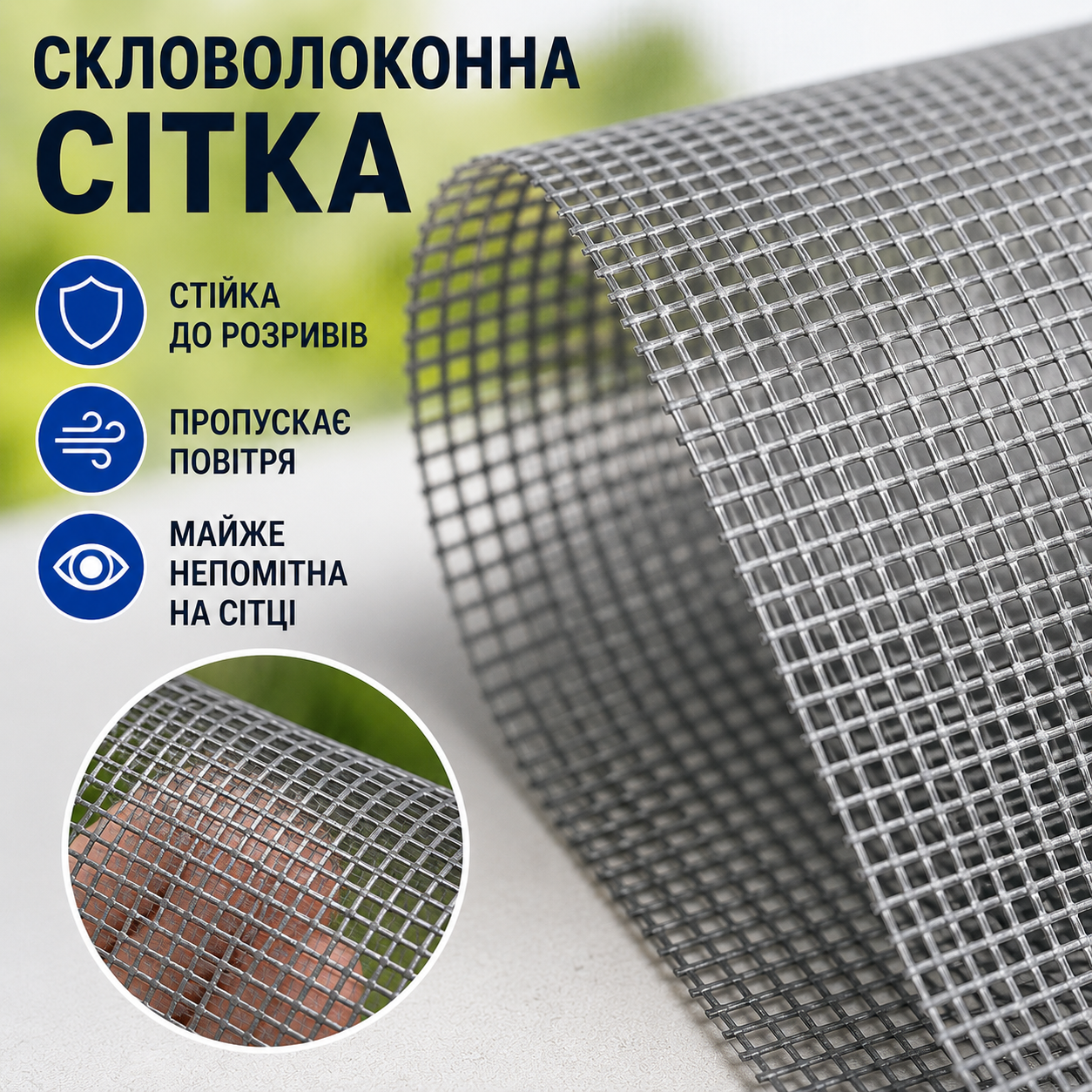 Скотч-сітка для ремонту москітної сітки 5×200 см, самоклейна стрічка зі скловолокна для вікон, дверей і наметів-thumbmail-5