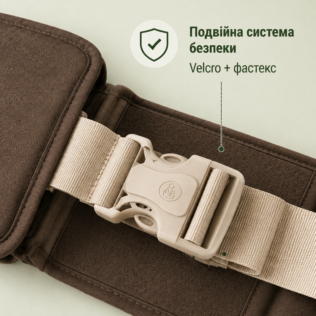 Хіпсіт AINOMI для дитини 3–36 місяців до 15 кг з плечовим ременем, блакитний-thumbmail-5