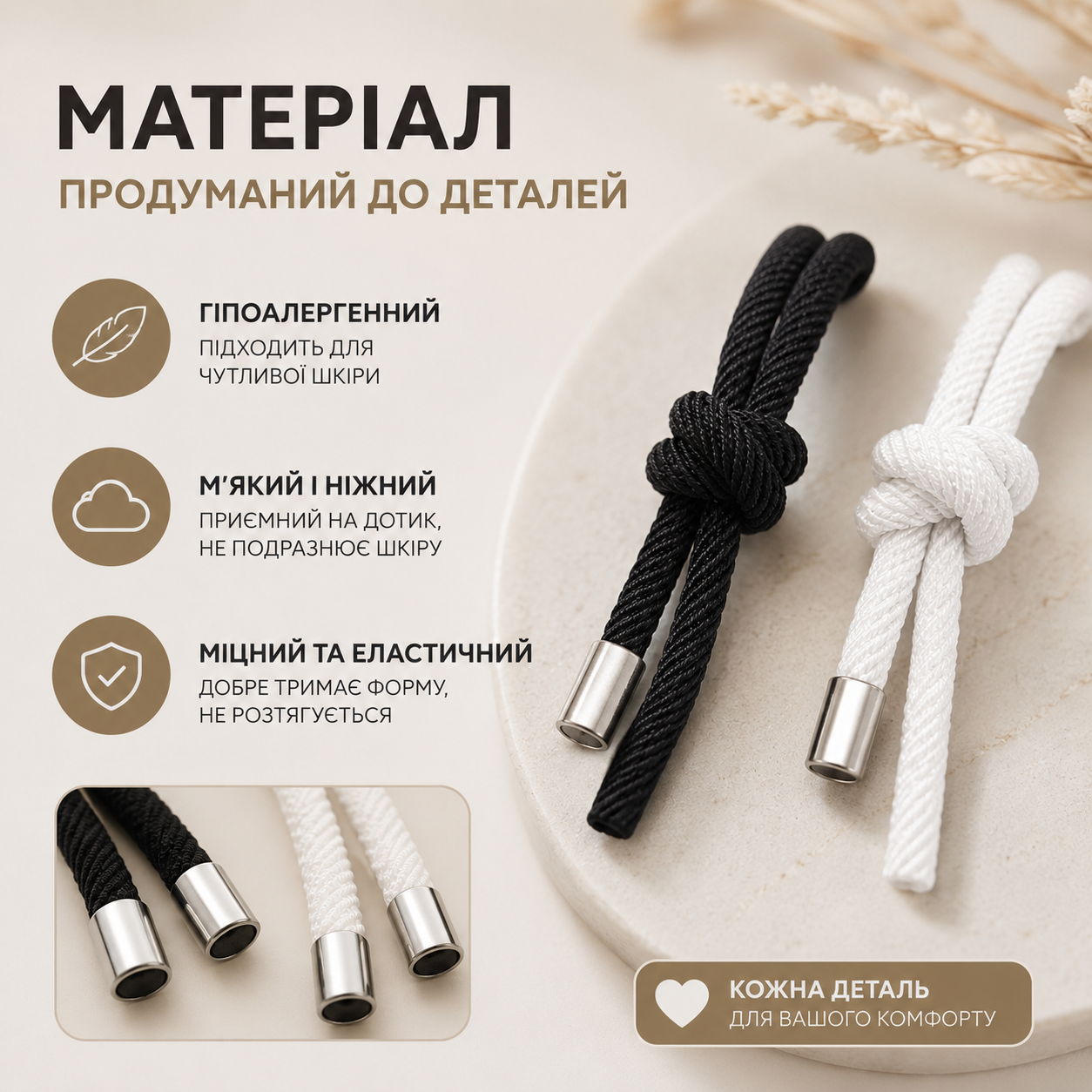 Парні магнітні браслети з кулоном для романтичної пари двох закоханих-thumbmail-5