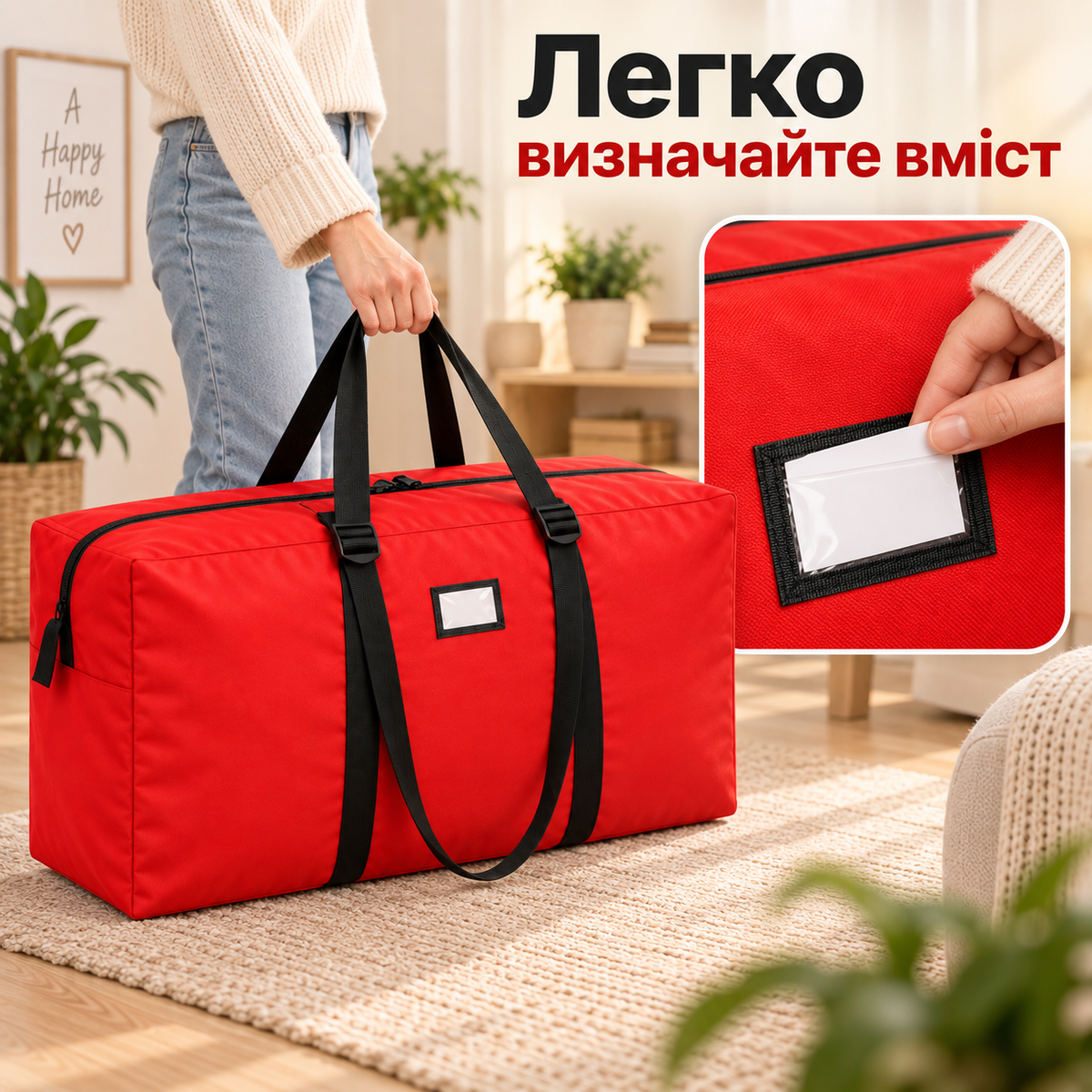Сумка для зберігання ялинки 135 × 34 × 68 см з ручками та ременями-thumbmail-6