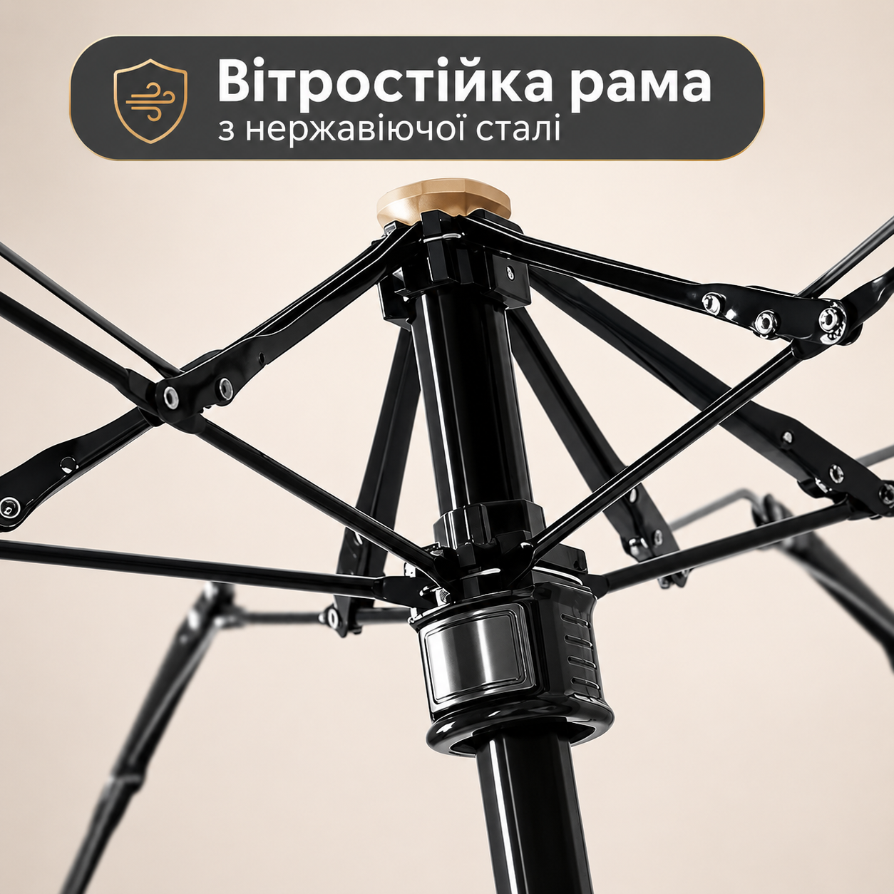 Кишенькова міні-парасолька складна Pocket Mini Umbrella у футлярі — компактна жіноча та чоловіча парасоля від дощу і сонця, UV-захист 50+ (15 см)-thumbmail-3